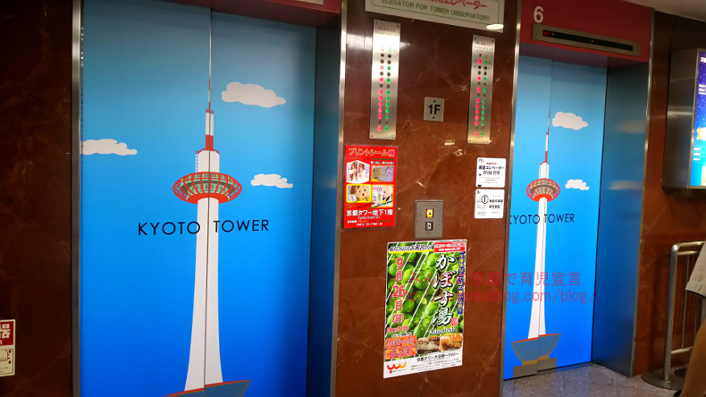 京都タワーエレベータ